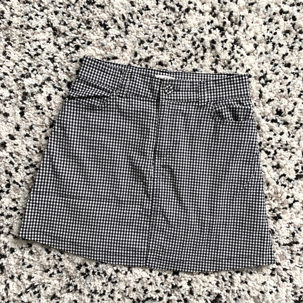 Brandy Melville Gingham Skirt